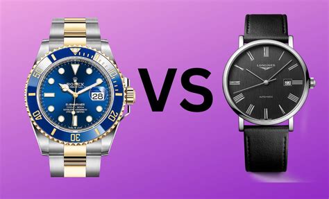 longines ou rolex|Rolex vs Longines.